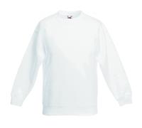 Fruit Of The Loom - Felpa Maniche Lunghe Girocollo - Bambino (RW3304)