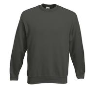 Fruit Of The Loom - Felpa Tinta Unita Maniche Set-in - Uomo (RW3159)