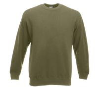 Fruit Of The Loom - Felpa Tinta Unita Maniche Set-in - Uomo (RW3159)
