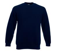 Fruit Of The Loom - Felpa Tinta Unita Maniche Set-in - Uomo (RW3159)