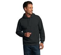 Fruit of the Loom Felpe, Felpe con Cappuccio e Pantaloni della Tuta Eversoft da Uomo, Pullover Nero Heather, M