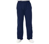 Fruit of The Loom - Fleece Pocketed Open-Bottom Sweatpant, Pantaloni della Tuta Uomo