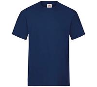 Fruit of the Loom - Heavy Cotton Tee Shirt 3 pack, T-shirt da uomo, colore blu, taglia Medium