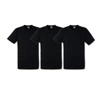 Fruit of the Loom - Heavy Cotton Tee Shirt 3 pack, T-shirt da uomo, colore nero, taglia Large
