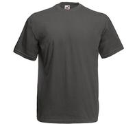 Fruit of The Loom Herren T-Shirt Light Graphite Größe XL
