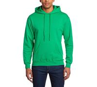 Fruit of the Loom Hooded Sweat Felpa con Capuccio, Opaco, Vede (47 Kelly Grün), XXL Uomo