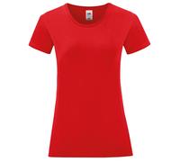 Fruit of the Loom Iconic 150 Maglietta Donna (BC4777)