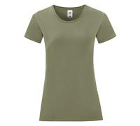 Fruit Of The Loom Iconic Maglietta Maniche Corte Donna (PC3400)