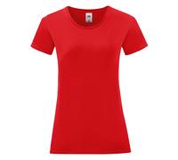 Fruit Of The Loom Iconic Maglietta Maniche Corte Donna (PC3400)