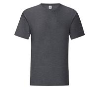 Fruit of the Loom Iconic Maglietta Maniche Corte Uomo (XL) (Grigio Scuro Screziato)