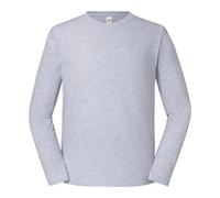 Fruit of the Loom Iconic Premium Maglietta Manica Lunga Uomo (BC5184)