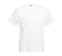 Fruit of the Loom Iconic T - Maglietta da uomo, taglia S - 5XL, confezione da 5 bianco XXL