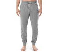 Fruit of the Loom Jersey Knit Jogger Sleep Pant (1 And 2 Packs) Pantalone del Pigiama, Grigio Erica, L Uomo