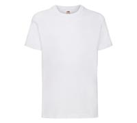 STOCK maglia BAMBINO original kids T-shirt FRUIT OF THE LOOM maglietta PEZZI 5