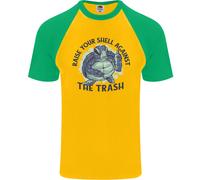 Fruit of the Loom Maglietta Baseball S/S Uomo Con Stampa Climate Change