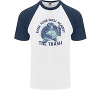 Fruit of the Loom Maglietta Baseball S/S Uomo Con Stampa Climate Change