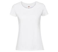 Fruit of the Loom - Maglietta da donna, taglia S - XXL bianco S