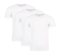 Fruit of the Loom Maglietta da uomo 100% cotone - Maglietta Iconic T con anello in cotone filato - Leggera, traspirante e morbida - Taglia alta, S