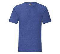 Fruit of the Loom Maglietta da uomo iconica (M) (Heather Royal), Heather Royal, M