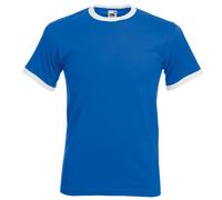 Fruit of The Loom Maglietta da Uomo Ringer Premium