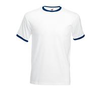 Fruit of The Loom Maglietta da Uomo Ringer Premium