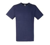 Fruit of the Loom - Maglietta da uomo Valueweight Maglietta con scollo a V, Uomo, Fruit of the Loom - V-Neck T-Shirt 'Value Weight', deep navy, L