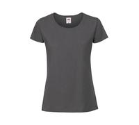 Fruit Of The Loom Maglietta Iconica Premium 195 In Cotone Ringspun Per Donne