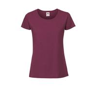 Fruit Of The Loom Maglietta Iconica Premium 195 In Cotone Ringspun Per Donne