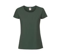 Fruit Of The Loom Maglietta Iconica Premium 195 In Cotone Ringspun Per Donne