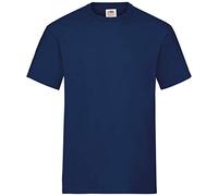 Fruit of the Loom Valueweight Tee Maglietta, Blu (Blue (Navy), XL Uomo