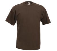 Fruit of the Loom Maglietta Uomo Semplice In Cotone T-Shirt