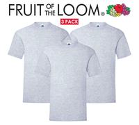 Fruit Of The Loom Magliette Uomo Donna 100% Cotone Semplice Manica Corta