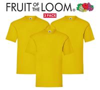 Fruit Of The Loom Magliette Uomo Donna 100% Cotone Semplice Manica Corta