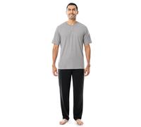 Fruit of the Loom Men's 2-Piece Jersey Knit Pajama Set