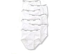 Fruit of the Loom Men's 7-Pack Basic Brief, White, X-Large