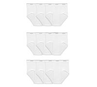 Fruit of the Loom Men's Basic White Brief Multipack, X-Large