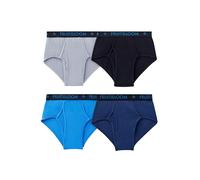 Fruit of the Loom Men's Breathable Brief Colors (Pack of 4), Assorted, Large