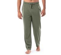 Fruit of the Loom Men's Extended Sizes Jersey Knit Sleep Pajama Lounge Pant (1 & 2 Packs) Pantalone del Pigiama, Verde Scuro, L Uomo