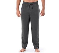 Fruit of the Loom Men's Extended Sizes Jersey Knit Sleep Pajama Lounge Pant (1 & 2 Packs) Sfondo Pigiama, Grigio Antracite Melange, L Tall Uomo