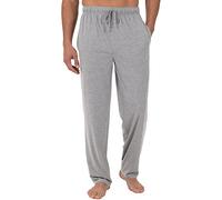 Fruit of the Loom Men's Jersey Knit Sleep Pant, Light Grey Heather, Small