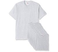 Fruit of the Loom Mens Original Pack, T-Shirt Uomo, Grigio (Heather Grey), Medium