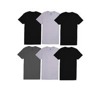 Fruit of the Loom Men's Pocket T-Shirt Multipack, 6 Pack - Assorted Colors, Large