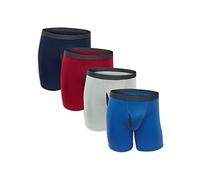 Fruit of the Loom Men's Premium COOLZONE Boxer Briefs, Assorted (4 Pack), Meduim