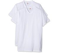 Fruit of the Loom Model_Name, T-Shirt Uomo, Bianco (White), L