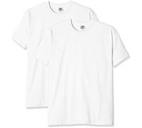 Fruit of the Loom Model_Name, T-Shirt Uomo, Bianco (White), S