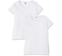 Fruit of The Loom Model_Name, Top Donna, Bianco (White), S