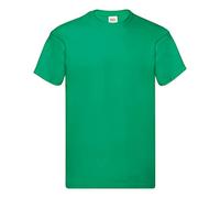Fruit of the Loom, Original T. - T-shirt da uomo, confezione da 5, verde pallido, L