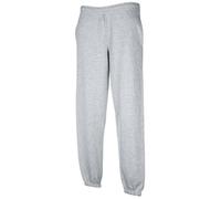 Fruit of The Loom - Pantaloni da Corsa - Uomo (XL) (Grigio)