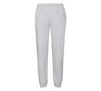 Fruit of the Loom Pantaloni da jogging classici con polsini elasticizzati + GRATIS MyShirt borsa in tessuto, grigio., M