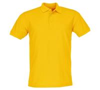 Fruit of the Loom Polo 65/35 + sacchetto in tessuto MyShirt incluso, giallo., XXL